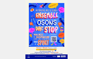 Ensemble osons dire STOP!