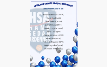 Joyeux Anniversaire !!