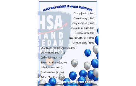 Joyeux Anniversaire!